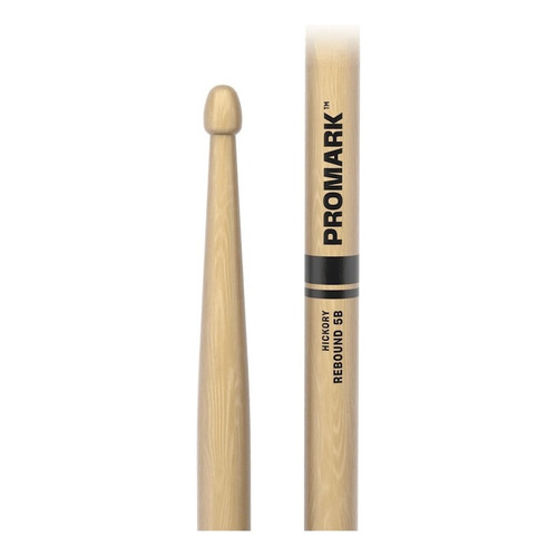 Palillos Promark Rbh595aw Rebound Balance 5b Select Hickory Color Marrón