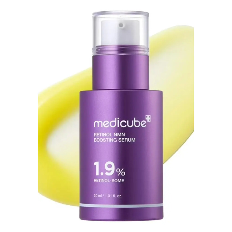 Medicube Retinol Nmn Boosting Serum 30 Ml Momento De Aplicação Noite Tipo De Pele Todo Tipo De Pele