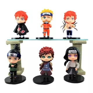 Naruto Set 6 Figuras Sasori Neji  Movibles (animekawaii)