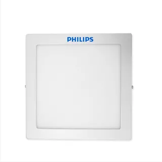 Panel Plafon Led 24w Aplicar Cuadrado - Philips - Color Blanco Frío