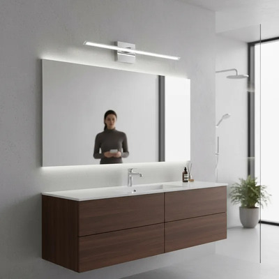 Aplique Pared Móvil Fenix Cuadros Baños Led 80cm Luz Desing 