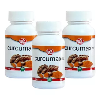 Pack - 3 Curcuma Mx (cúrcuma) (500 Mg X 100 Caps C/u)