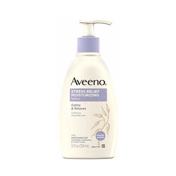 Aveeno Stress Relief Moisturizing Body Lotion With Lavender
