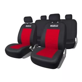 Juego Cubre Asientos Funda Auto Sparco Universal 9 Piezas