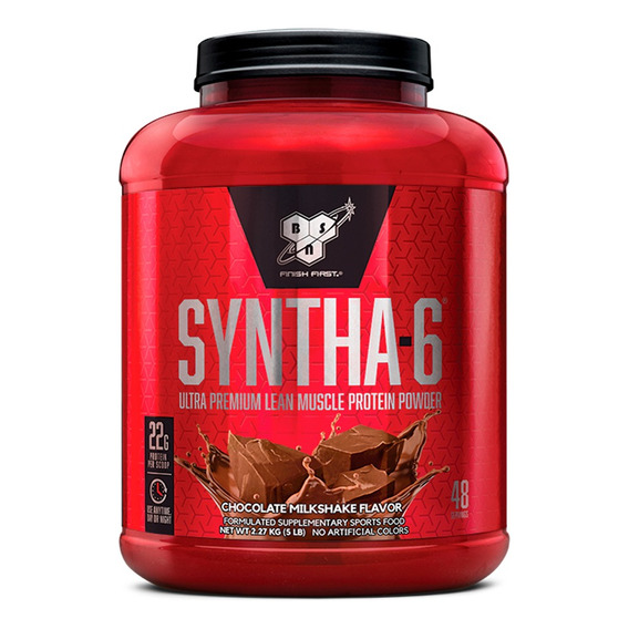 Bsn Syntha-6 Proteína En Polvo Chocolate Milkshake X 2.27kg