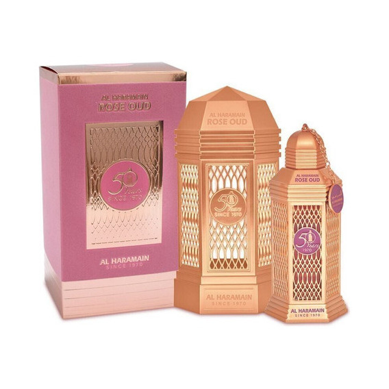 Al Haramain 50 Years Rose Oud 100ml Edp