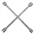 Llave de rueda tipo cruz Worker, 17 x 19 x 21 x 23 mm