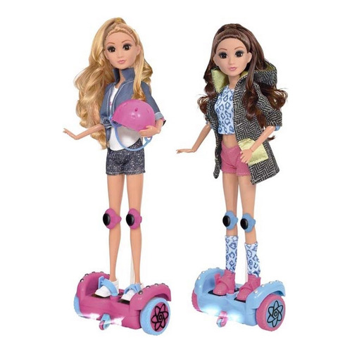 Muñeca Carolin Hoverboard Radio Control Ditoys Ploppy 692075