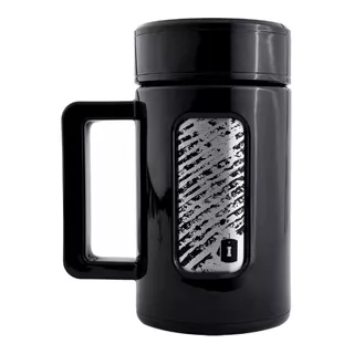 Caneca Térmica Mugla 430 Ml - Invictus Cor Preto