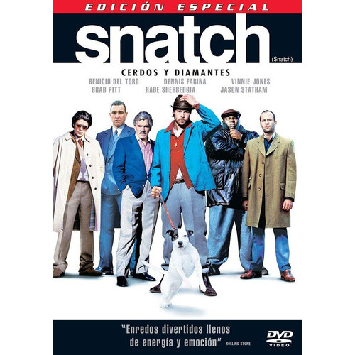 Snatch Cerdos Y Diamantes 2000 Brad Pitt Pelicula Dvd