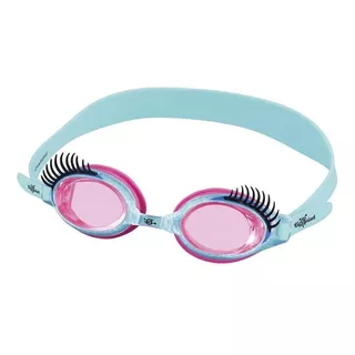 Óculos Para Natação Speedo Charming Infantil Cor Aquamarine/ Rosa Tamanho Un