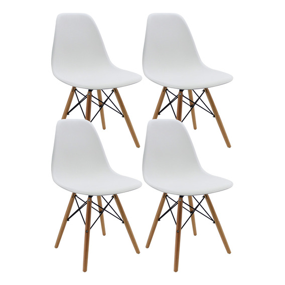 Kit 4 Sillas Eames / Comedor, Restaurante/ Varios Colores