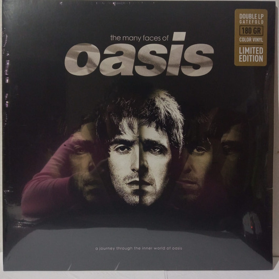   The Many Faces Of Oasis 2lp Nuevo Eu Limited Edition 