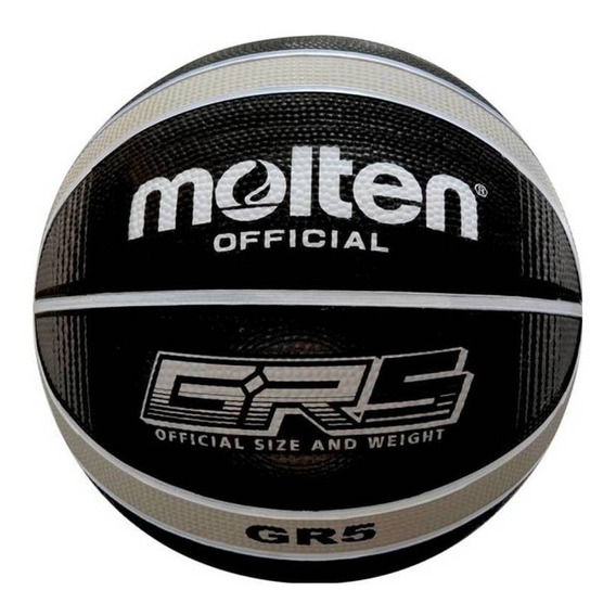 Balón Molten Basketball Bgr5 Negro Mo21711
