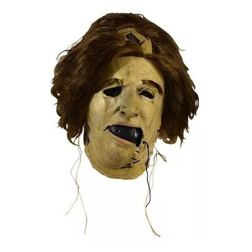Mascara The Texas Chainsaw Massacre 1974 Leatherface Grandma Color Marrón claro