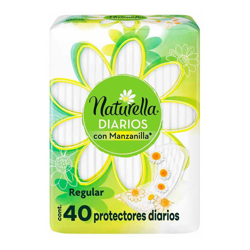Pantiprotectores Naturella Diarios Regular 40 Protectores