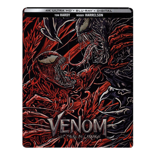 Venom Carnage Liberado Steelbook Pelicula 4k Ultra Hd+bluray