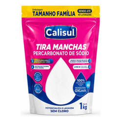 Percarbonato De Sódio 100% Tira Manchas Calisul - Roupas Brancas e Coloridas