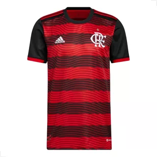 Camisa adidas Cr Flamengo 1 22/23 Masculino H18340