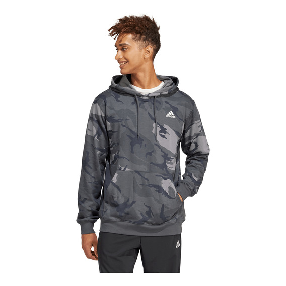 Sudadera adidas Essentials Seasonal Camouflage Hombre Multic