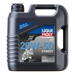 Aceite Para Motor Liqui Moly Mineral 20w-50 Para Motos Y Cuatriciclos