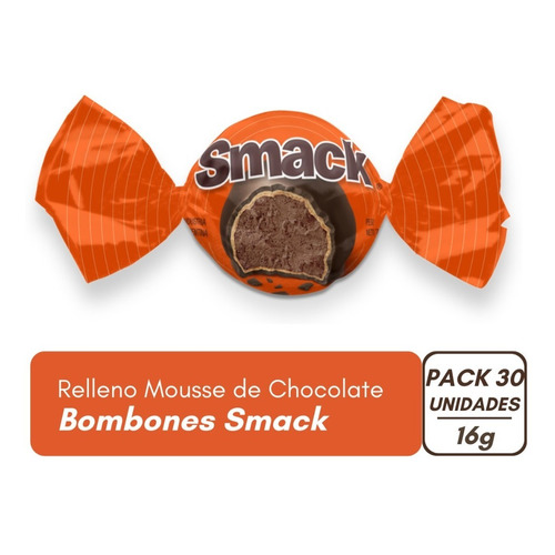 Smack Bombón Relleno - 30 X 16gr