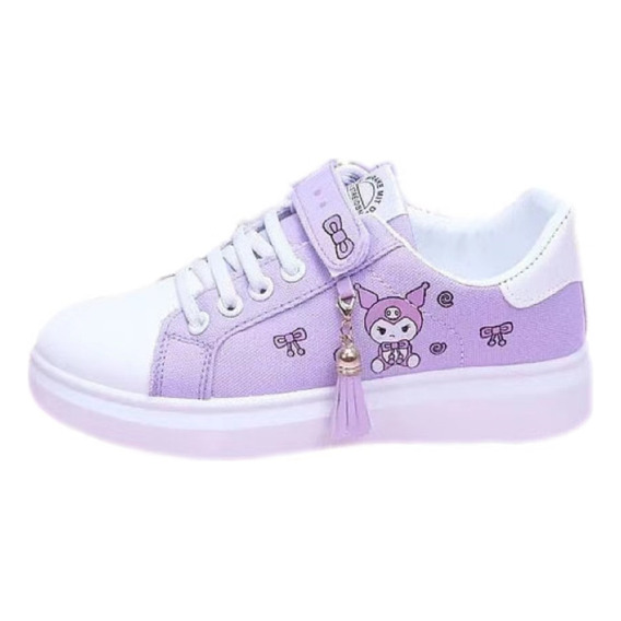 Eaeovni Zapatos Casuales De Lona Sanrio Kuromi Para Niñas