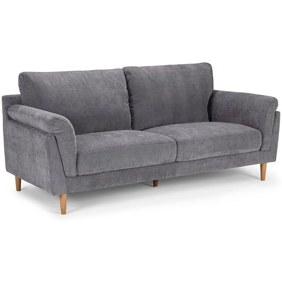 Sofa Rosen Wigmore Tela 3 Cuerpos Gris