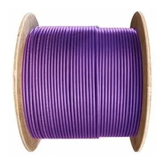 Cable Subterráneo Argencable 2x2.5mm2 Violeta X 100m En Bobina