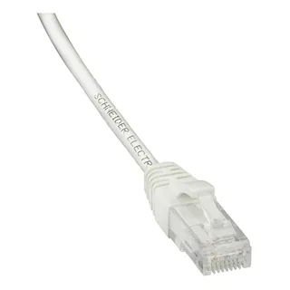 Schneider Actassi Patchcord Cat 6 Utp 3m Blanco Pvc