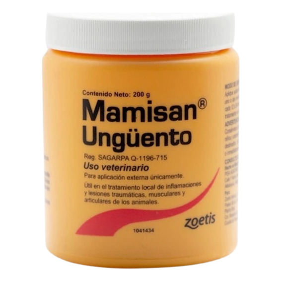 Pomada Mamisan 200 Gr Unguento Zoetis