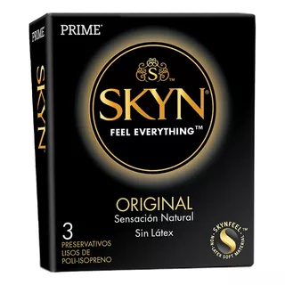 Preservativos Prime Skyn Sin Látex Original | Cajita X 3 Uni