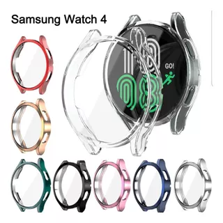 Protector Para Samsung Watch 4, Cubre Pantalla Y Bordes.   