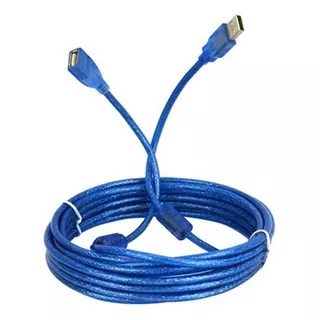 Cable Extension Usb 2.0 Macho Hembra 1.5 Metro Wi.usb Color Azul