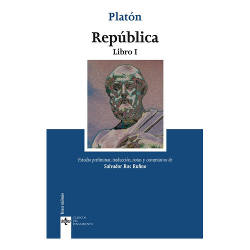 Repãâºblica, De Platón. Editorial Tecnos, Tapa Blanda En Español