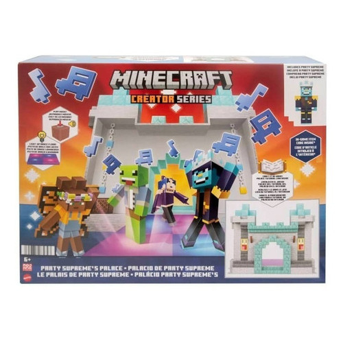 Minecraft Creator Party Supreme Palace Playset Hjg73 Mattel