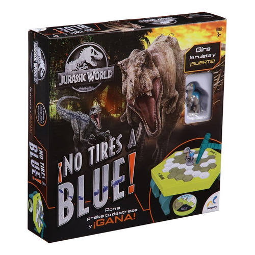 no Tires A Blue! Juego De Mesa Infantil De Jurassic Park