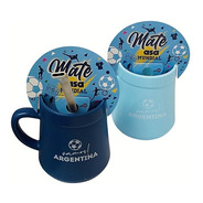 Mate Asa + Bombilla - Edicion Argentina Mundial Qatar 2022