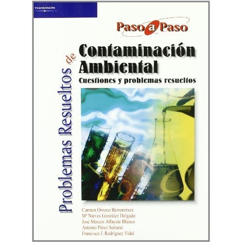Problemas Resueltos De Contaminaciãâ³n Ambiental, De Alfayate Blanco, Jose Marcos. Editorial Ediciones Paraninfo, S.a En Español