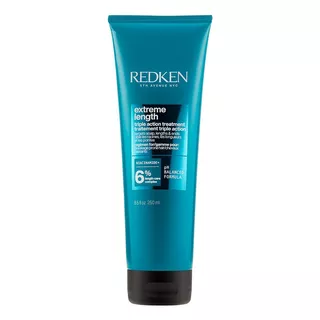 Máscara De Tratamento 3 Em 1 Extreme Length 250 Ml Redken