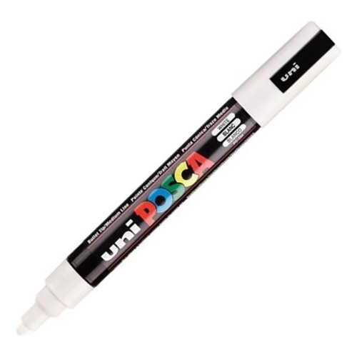 Rotulador Uni-ball Posca PC-5m blanco