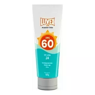  Luvex Protetor Solar Fator 60 Uva Uvb  120g Unidade