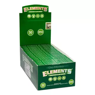 Caixa De Seda Elements Green Single Wide