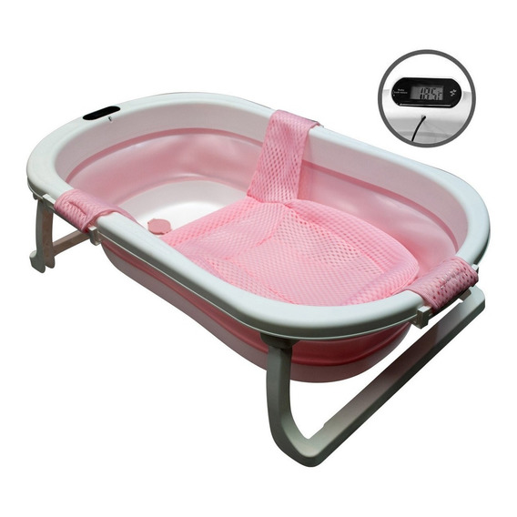 Bañera Para Bebes Avanti Plegable Manija + Red + Termómetro