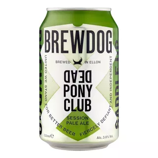 Cerveja Brewdog Dead Pony Club American Session Ipa Lata 330ml