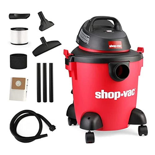 Shop-vac 5 Galones 2.0 Aspiradora Para Seco/mojado Peak Hp