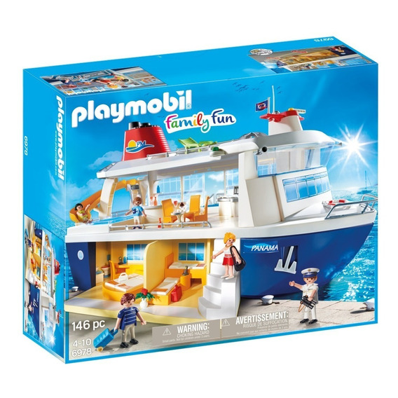 Figura Armable Playmobil Family Fun 6978 Crucero 146 Piezas 3
