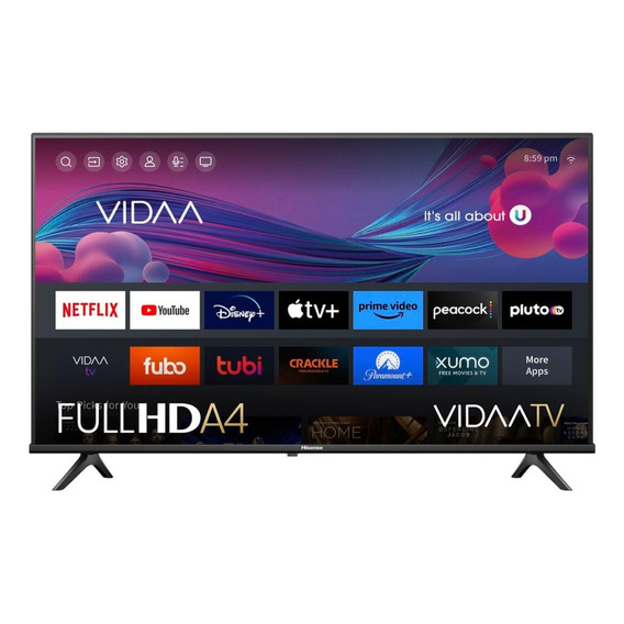 Pantalla Hisense 40 Pulgadas 40a4kv Smart Tv Vidaa Full Hd