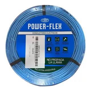 Cable Unipolar 1,5 Mm Eco Rollo X100 Metros Power Flex Alcu