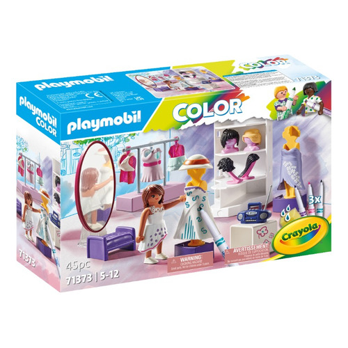 Figura Armable Playmobil Color Camerino 45 Piezas 3+	